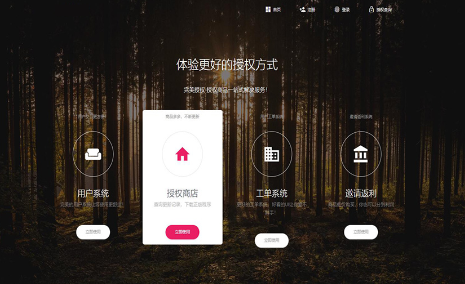 PHP域名授权系统网站 精美UI支付系统团队合作代理返利发卡系统 授权授权管理工单系统-流量卡商城 - 5G物联网无限速大流量卡_移动联通电信流量卡办理