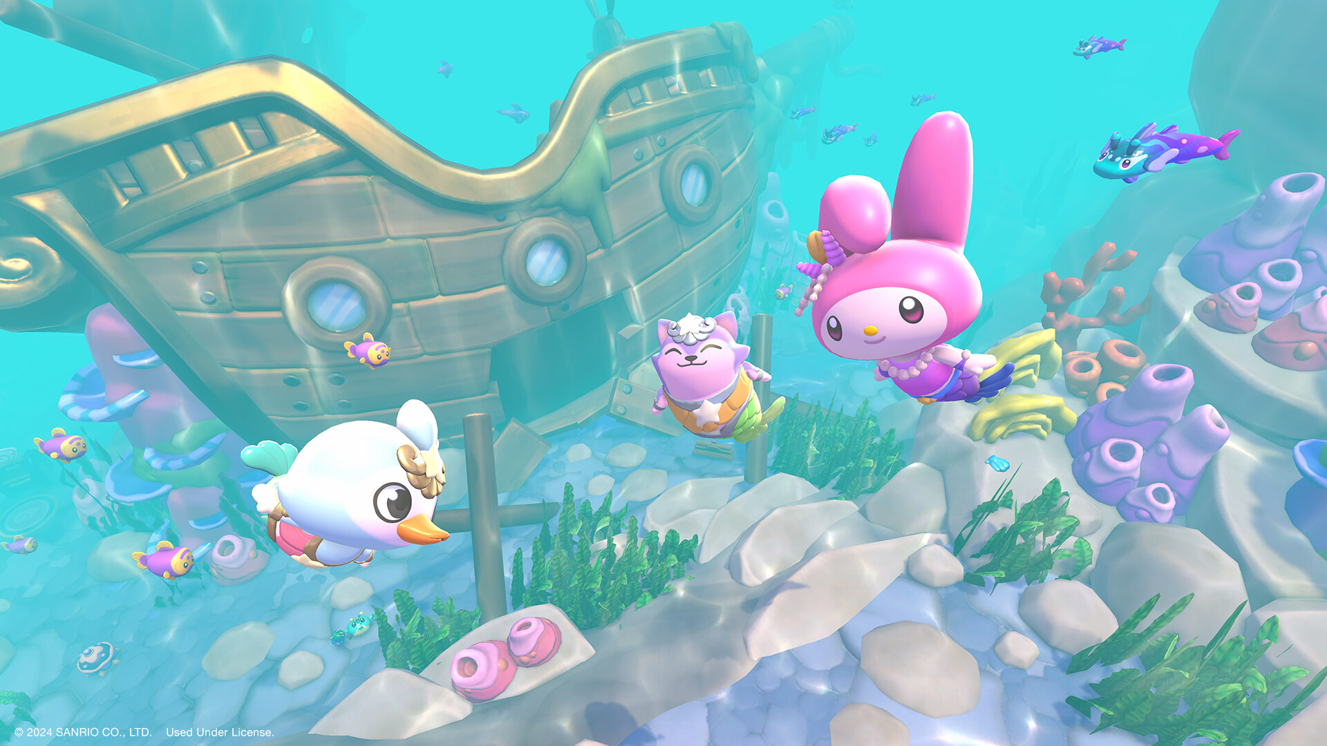 switch游戏《凯蒂猫岛屿冒险 Hello Kitty Island》美版中文+2.9.1补丁+2DLC+金手指-流量卡商城 - 5G物联网无限速大流量卡_移动联通电信流量卡办理