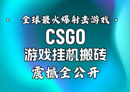 【年底大揭秘】基于全球最火爆的射击CSGO游戏挂G搬砖，日入5张+，震撼公开-流量卡商城 - 5G物联网无限速大流量卡_移动联通电信流量卡办理