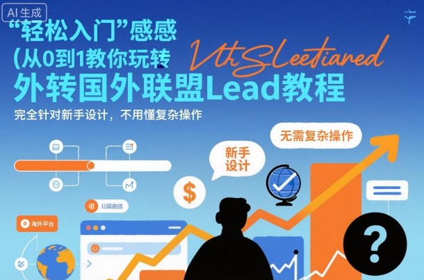 国外联盟賺美刀项目，从0到1教你玩转国外联盟Lead教程，纯新手可操作性100%-流量卡商城 - 5G物联网无限速大流量卡_移动联通电信流量卡办理