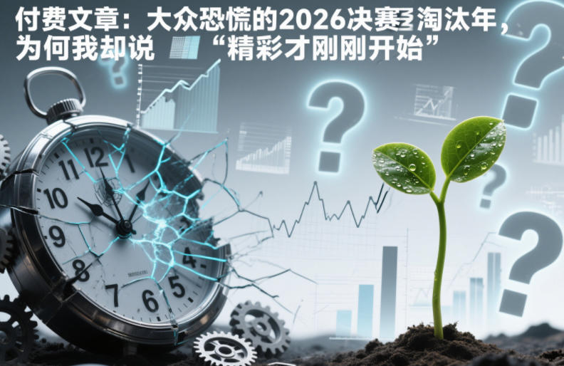 付费文章：大众恐慌的2026决赛淘汰年，为何我却说“精彩才刚刚开始”？-流量卡商城 - 5G物联网无限速大流量卡_移动联通电信流量卡办理