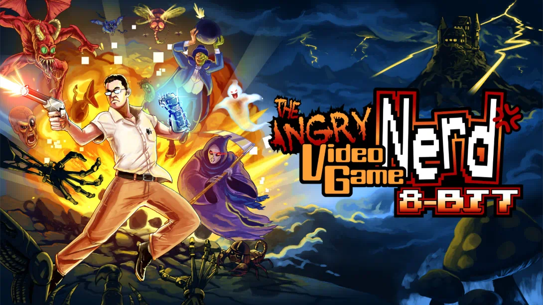 【美版】喷神大冒险 8位版 .Angry Video Game Nerd 8-bit 中文-流量卡商城 - 5G物联网无限速大流量卡_移动联通电信流量卡办理