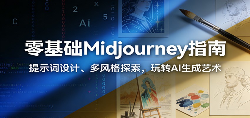 零基础Midjourney指南:提示词设计、多风格探索,玩转AI生成艺术-流量卡商城 - 5G物联网无限速大流量卡_移动联通电信流量卡办理