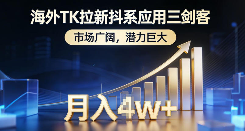 海外TK拉新抖系应用三剑客，市场广阔，潜力巨大，月入1w+-流量卡商城 - 5G物联网无限速大流量卡_移动联通电信流量卡办理