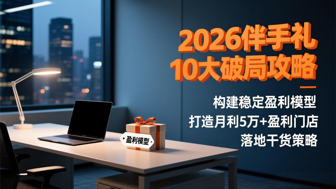 2026伴手礼10大破局攻略：构建稳定盈利模型，打造月利5万+盈利门店，落地干货策略-流量卡商城 - 5G物联网无限速大流量卡_移动联通电信流量卡办理